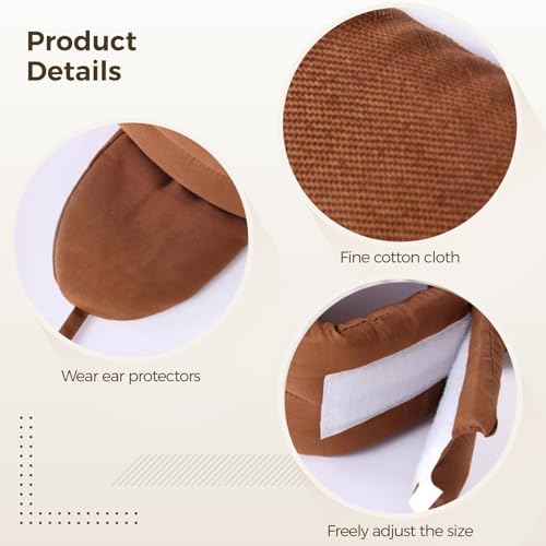 Casco de protección ajustable para ancianos hecho de algodón transpirable y suave 3