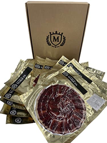 La Gourmet Del Marqués - Paleta 100 Ibérica De Bellota - Cortado A Cuchillo - Jamón D.O.P. Extremadura - Pack 2 Sobres De 80g. La Gourmet Del Marqués - Paleta 100 Ibérica De Bellota - Cortado A Cuchillo - Jamón D.O.P. Extremadura - Pack 2 Sobres De 80g.