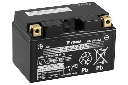 Yuasa YTZ10S (WC) 12V VRLA Batteria ad alte prestazioni senza manutenzione
