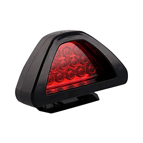 12 Luzes De Travagem Led Luz De Travagem Universal Estilo F1 DRL Luz De Travagem Traseira Vermelha L