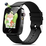NBKLS Kids Watch for Boys Christmas Birthday Gifts, Smart Watch for Kid Age 4-10, Boy Toys Smart Watch with Touch Screen, Flashlight, Selfie Camera, Learn Cards, 26 Games, Alarm Clock, Pedometer