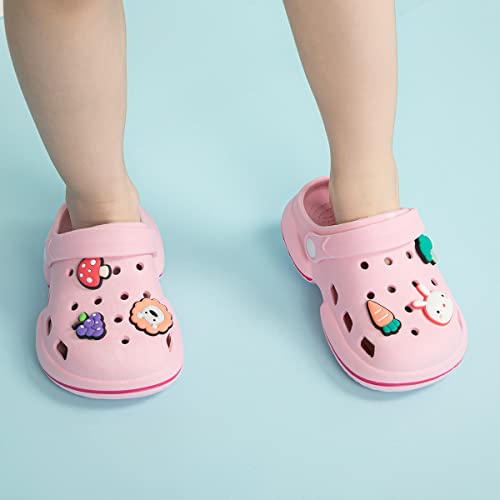 Kannior Toddler Kids Boys Girls Cute Garden Clogs Water Sandals Slip On Shoes Slipper Slides Lightweight Outdoor Summer Infant Children Beach Pool Play Shoes (Baby/Toddler Kids) #TOP3