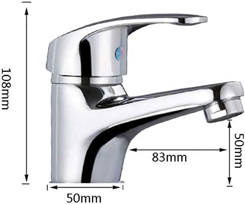 Kitchen Taps Chrome Brass Sink Sink Faucet Deck Mounted Faucet Hot & Cold Water Mixer Retail Laundry Faucet Stream Spout