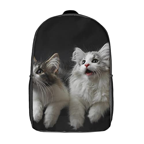 Sac à dos chat 17 pouces idéal pour la rentrée scolaire des collégiens