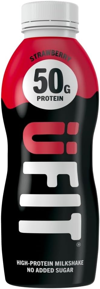 UFIT 500 ml Strawberry RTD Pro 50g High Protein Shake Drink
