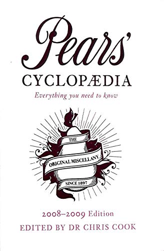 Pears Cyclopaedia 2008 - 2009