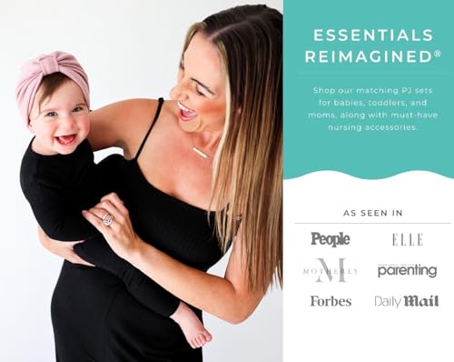 Image of Posh Peanut Convertible Baby Sleepers - Footless Baby Pajamas with 2 Way Zipper for Easy Diaper Changes
