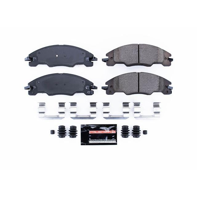 Image of PowerStop Z23 Performance Carbon Fiber Ceramic Brake Pads Front Z23-1339 | Ford Focus 2008-11 Carbon Fiber Ceramic Brake Pads + Installation Hardware