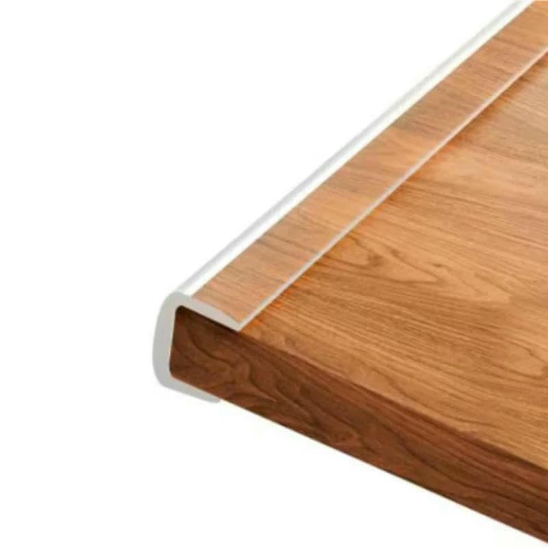 Cinta de sellado de goma en forma de U de 1/3/5/10 metros para puertas de ducha y mamparas de cristal. Cinta protectora de bordes. Burlete multiusos de 21 x 16 mm (10 m).