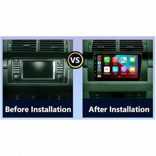 Radio 2 DIN para BMW X5 con Carplay y navegación fluida de 4 núcleos 2