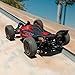 ARRMA RC Car Typhon GROM 4X4 223S BLX BRUSHLESS Small Scale Buggy RTR with DSC, Battery & Charger Included, RED, ARA2306ST1
