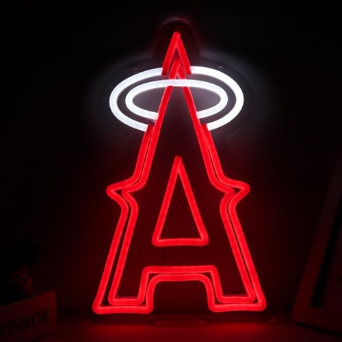 Balanar Baseball Neon Signs for Garage or Man Cave Decor, Men's G...