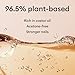 Manucurist - Green Flash Gel Nail Polish Remover - Effective Plant-Based - Acetone-Free - Floral Scent - 3.38 fl oz