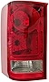 Dependable Direct Driver Side (LH) Tail Light Assembly For 2009-2015 Honda Pilot - HO2800174 - Includes Bulbs
