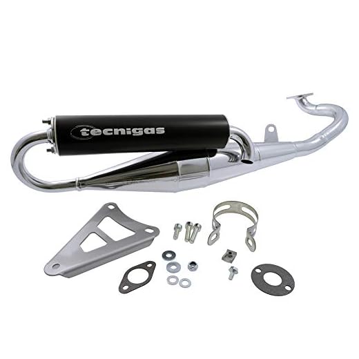 Auspuff TECNIGAS Next-R krom APRILIA SR50 WWW (-2000)