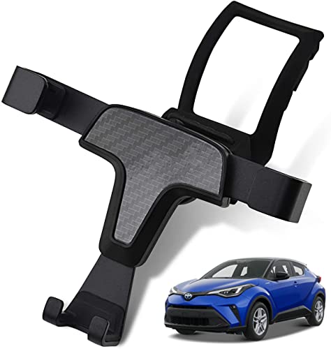 Coleya Compatible con Toyota C-HR 2017-2022 Soporte para teléfono móvil, para To yota C-HR Kits, Navegación portátil, rotación de 360°, Compatible con Todos los Smartphones, c-HR acessórios Cover