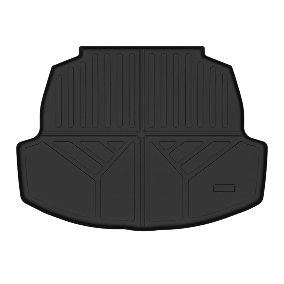 Cargo Liners Fits Toyota Corolla Sedan 2020 2021 2022 2023 Rear Trunk Floor Mats 3D Boot Tray All-Weather TPE Black