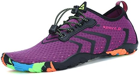 Mishansha Water Shoes Aqua Shoes Swim Shoes Mens Womens Beach Sports Quick Dry Barefoot for Boating Fishing Diving Surfing with Drainage Driving Yoga