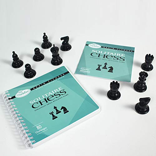 ThinkFun Brain Fitness Solitaire Chess Logic Game and STEM Toy for Age 12 and Up