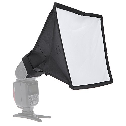 Difusor de Flash Softbox T-Photo 15 x 17 cm (universal, dobrável com bolsa de armazenamento) para Ca