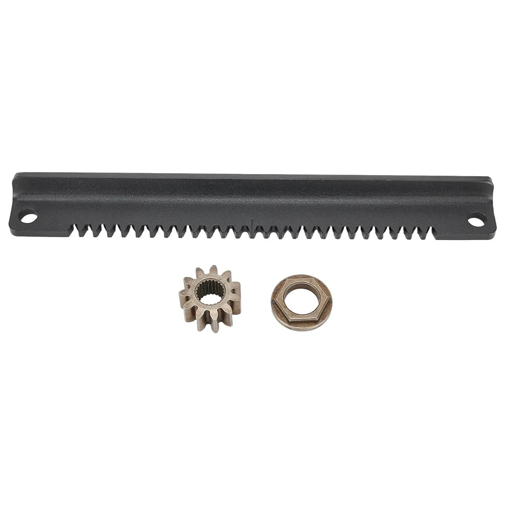 783-06988 Plaque de Crémaillère de Direction Compatible avec 783-06988A avec Accessoires de Tondeuse à Gazon de Direction pour Outil de Jardin avec Engrenage