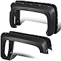DNA Motoring WF-81017-MBK Pocket-Riveted Wheel Fender Flares 4Pcs/Set Compatible with 14-19 Chevy Silverado 1500 with 5.8' Short Bed Fleetside Models