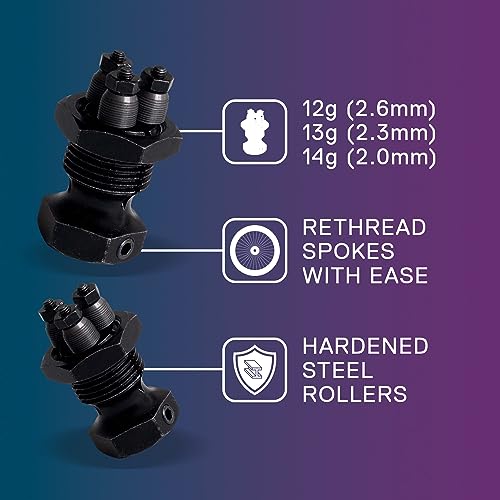 Weldtite Cyclo Spoke Thread Rolling Head 14 G