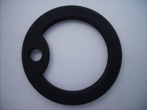 Army Dog Tags 5 x Farbigen Gummi-Schalldämpfer für Militärische Erkennungsmarken (schwarz)