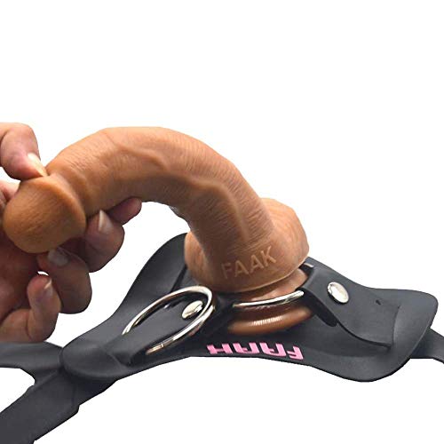 Zzbingyaa Lifelike Strapon with Hollow for Men to Use on Women- Zzbingyaa