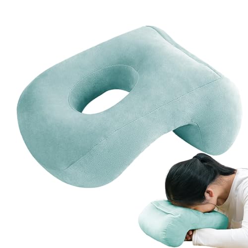 Almohada Siesta Oficina,Cojín Para Dormir Siesta, Cojín De Almohada Para Dormir De Siest a Suave Y Cómodo Para La Oficina | Almoh ada De Escritorio b oca Abajo De Rebote Lento De Terciopelo Al mohada