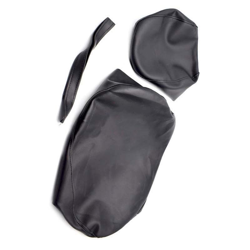 Coussin de selle XV250 XV400 imperméable avec housse arrière en cuir PU épais