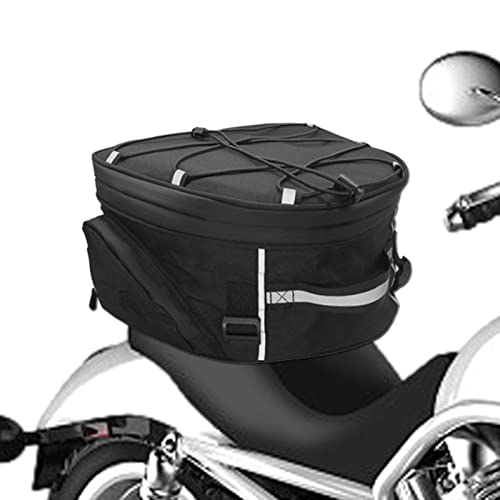 Saco da cauda da motocicleta,Saco de armazenamento de moto - Bolsa de assento de moto Mochila de mot