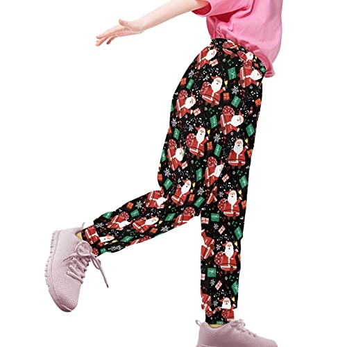 Casual Sport Sweatpants for Girls 4-15 Years Athletic Sport Pants with Pocket2
