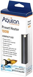 Aqueon Preset Aquarium Fish Tank Heater 100 Watts