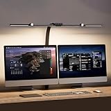 【Amazon.co.jp限定】CATELLANE 新登場 デスクライト【無線リモコン/2000lm 超高輝度/幅40-70cm 調整可能/目に優しい/高演色性/多角度調節】5段階調色 5段階調光 明るい 電球色・昼白色・昼光色 電気スタンド 読書灯 テーブルライト 雰囲気ライト おしゃれ 人気 卓上照明 卓上ライ ト LEDライト プレゼント タイマー機能 寝室 読書 勉強 仕事に適用