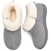 Produktbild RockDove Damen Komfort Bootie aus Kunstwildleder mit Memory Schaum, 40 EU, Hellgrau