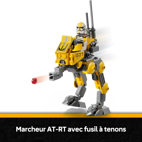 LEGO Star Wars 75431 La Revanche des Sith Pack de Combat du 327ème Corps d'Armée - Jouet Collector - 4 Minifigurines, 3 Figurines de Droïdes de Combat & 1 AT-RT - Cadeau pour Garçon ou Fan dès 7 Ans