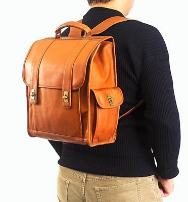 Vachetta Turnlock Backpack Color: Tan #TOP5