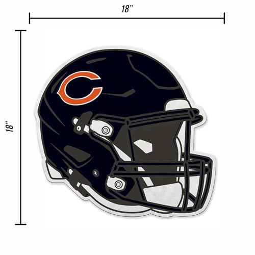 Rico Industries NFL Football Helmet Shape Cut Pennant - Home and Living Room Décor - Soft Felt EZ to Hang - Image 6