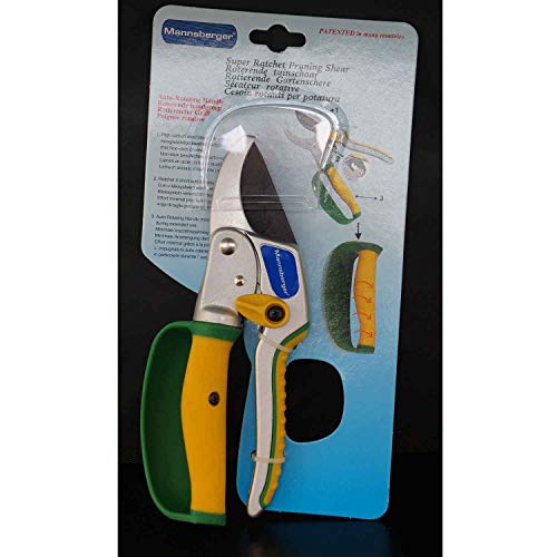 Takkenschaar met ratel, snoeischaar ambosschaar voor gemakkelijk snijden - Afbeelding 5