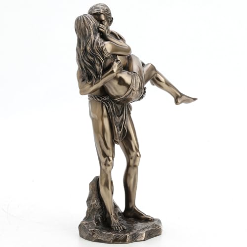 Escultura Artística de Novios en Bronce Antiguo 11.37 in miniatura 2