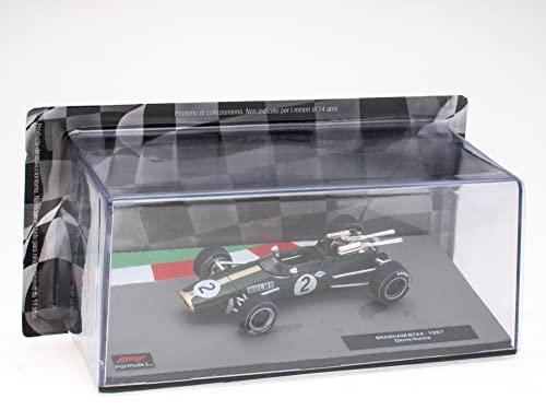 Miniatura de auto Fórmula 1 1:43 Brabham BT24 Denis Hulme 1967 miniatura 2