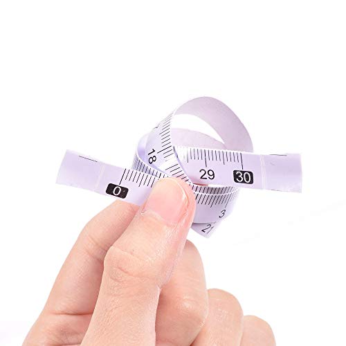 uxcell cinta métrica adhesiva de 30 cm x10 unidades miniatura 5