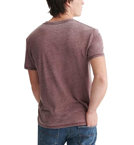 Image of Lucky Brand Men's Venice Burnout V Neck Tee