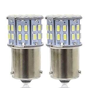 BeiLan 1156 BAU15S PY21W Wit 6000K LED Richtingaanwijzers Gloeilampen 50 LED 3014 SMD Ingebouwde Canbus Foutloze voor…