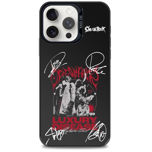 ONE OK ROCK/Luxury Disease �~���[�X�}�z�P�[�X-�� iPhone 17 16 15 �Ή� TPU �ی�J�o�[ ���� ������� �������O�b�Y�t�@������ �R���N�V���� ����