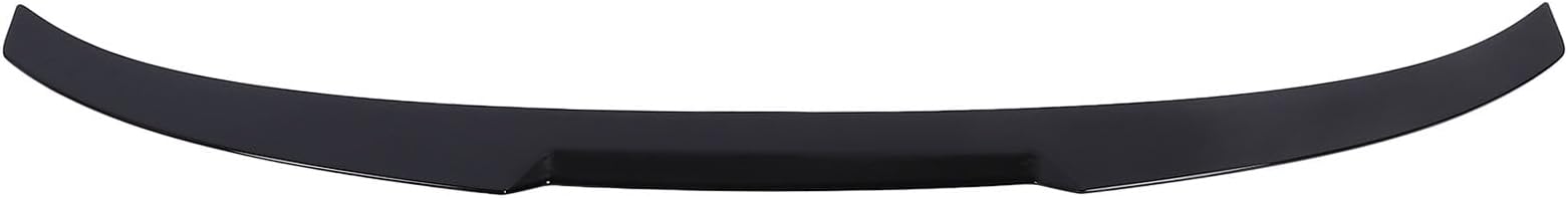 M4 Rear Spoiler for F30 3 Series Sedan - Carbon Fiber Look Wing Enhancement Glossy Black