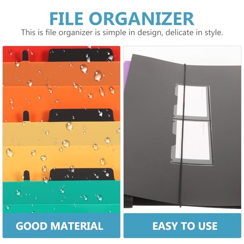 Phette dossiers extensible Zerodeko étanche pour protéger vos papiers - 6