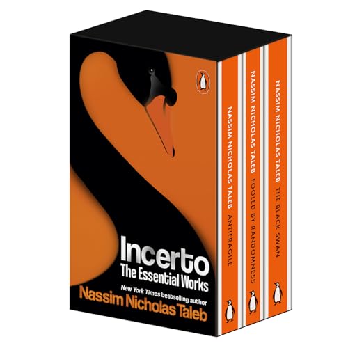Image of NASSIM NICHOLAS TALEB 3 BOOKS BOXSET: Fooled by Randomness, The Black Swan and Antifragile - Risk, Uncertainty, Decision-Making and Economics