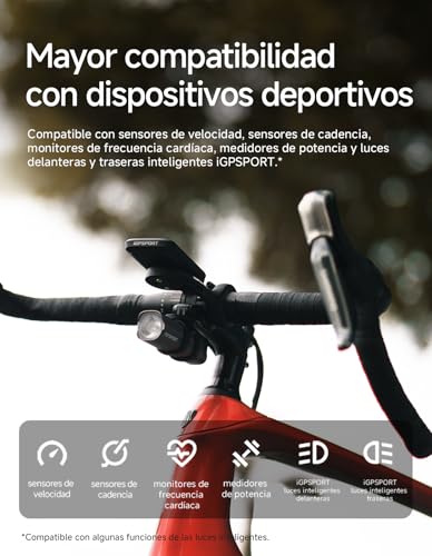 Miniatura 7 de Igpsport Bsc100max Ciclocomputador Gps,Pantalla 3 Grande, 40h Autonomía